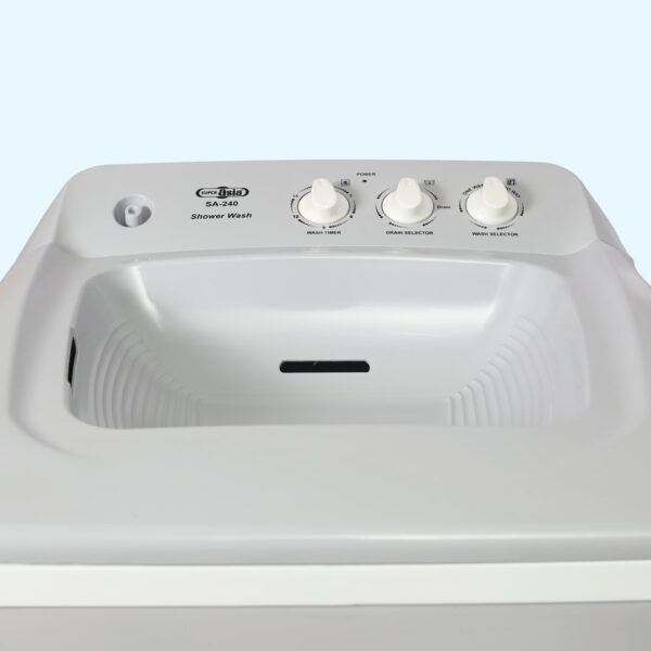 Super Asia Washing Machine SA-240 Shower Wash - Image 5